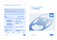 FORD FOCUS 1 Navod k obsluze 2004 